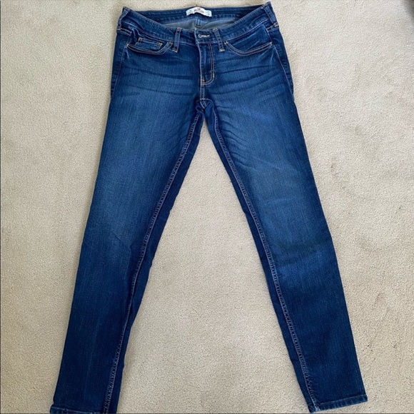 Hollister Blue Skinny Jeans - Picture 2 of 4